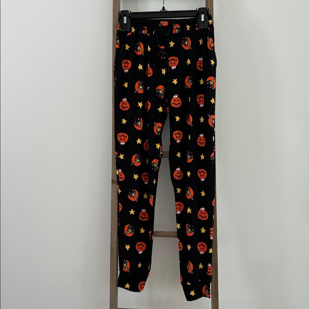 Peanuts Snoopy Halloween Loungewear Sleep Pants Pockets Women’s Size Small NWOT